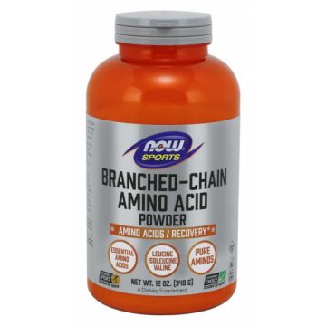 Now Branched-Chain Amino Acid Powder 340 g