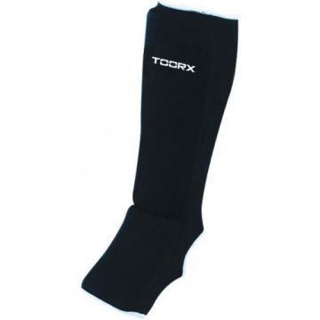 Aparator de tibie din bumbac elastic cu aparator pentru picioare TOORX, marime S