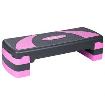 Stepper Aerobic Rebel Active, 3 Nivele (Gri/Violet)