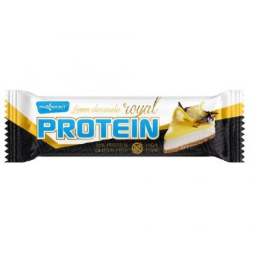 Baton proteic cu aroma de lamaie, fara gluten, 60g, Maxsport