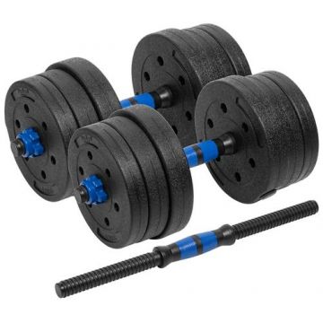 Set haltere reglabile Rebel Active RBA-2300, 2x 10kg