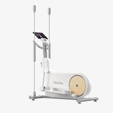 Bicicleta magnetica eliptica YESOUL Elliptical Machine EF25EV, White