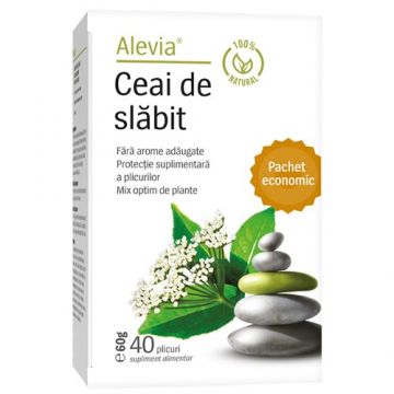 Ceai de Slabit, 40 plicuri, Alevia