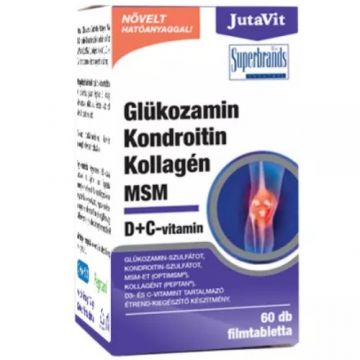 Glucozamina Condroitina Colagen MSM, 60cps, Jutavit