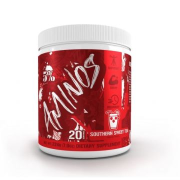 Rich Piana 5% Nutrition Aminos Red Code Series 20 serv