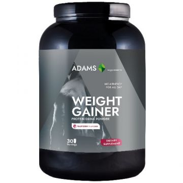 Weight Gainer (zmeura), 1500g, Adams