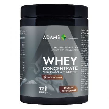 Whey Concentrate Protein (ciocolata), 360gr, Adams