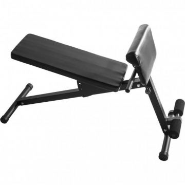 Bancă de greutăți de hiperextensie reglabilă, neagră Gorilla Sports Bancă de greutăți de hiperextensie reglabilă, neagră Gorilla Sports