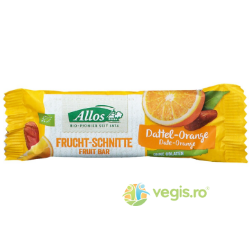 Baton cu Portocale si Curmale Ecologic/Bio 30g Baton cu Portocale si Curmale Ecologic/Bio 30g