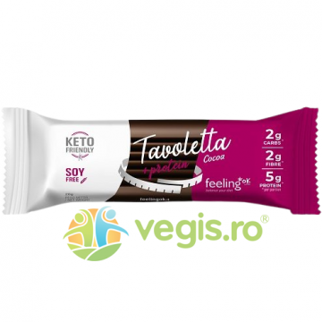 Baton Proteic de Ciocolata Low-Carb, fara Zahar Adaugat 20g Baton Proteic de Ciocolata Low-Carb, fara Zahar Adaugat 20g