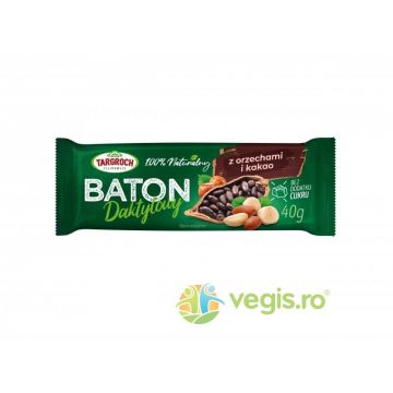 Baton din Curmale cu Arahide si Cacao fara Zahar Adaugat 40g Baton din Curmale cu Arahide si Cacao fara Zahar Adaugat 40g