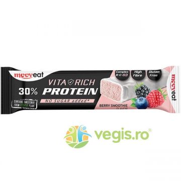 Baton Proteic 30% cu Fructe de Padure fara Zahar 60g Baton Proteic 30% cu Fructe de Padure fara Zahar 60g