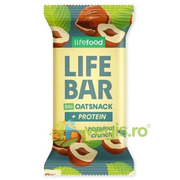 Baton Proteic de Ovaz cu Alune de Padure Ecologic/Bio 40g Baton Proteic de Ovaz cu Alune de Padure Ecologic/Bio 40g