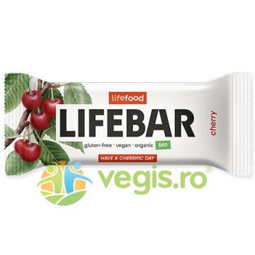 Baton Raw cu Cirese Ecologic/Bio 40g Baton Raw cu Cirese Ecologic/Bio 40g