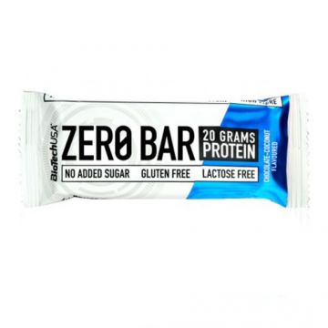 BU84 Zero Bar Chocolate-Coconut, 50g, BiotechUSA