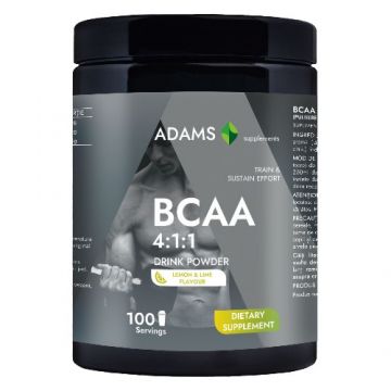 BCAA 4:1:1, 400gr, aroma lemon-lime, Adams